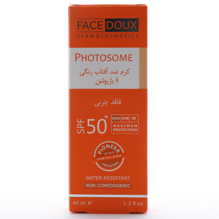کرم ضد آفتاب SPF 50 رنگی فوتوزوم پوست چرب - Image 2