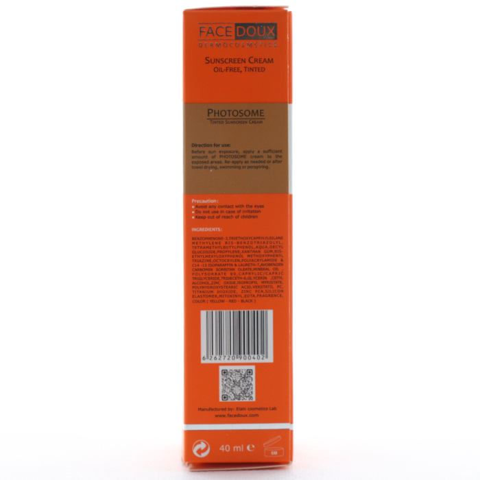 کرم ضد آفتاب SPF 50 رنگی فوتوزوم پوست چرب - Image 7