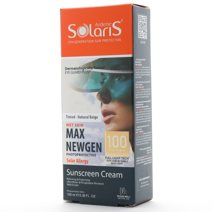 کرم ضد آفتاب پوست حساس مکس نیوژن آردن سولاریس SPF 100 - Image 5