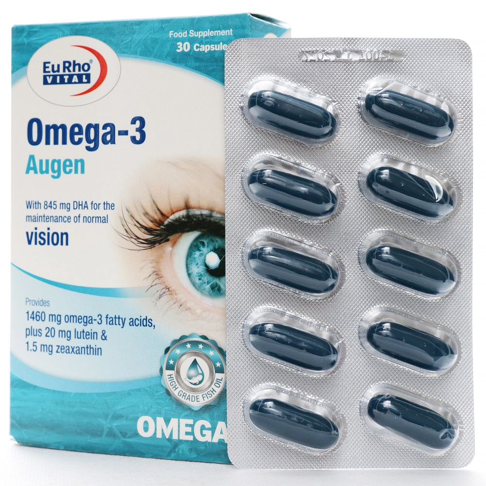 کپسول امگا 3 اوژن یوروویتال - Image 1