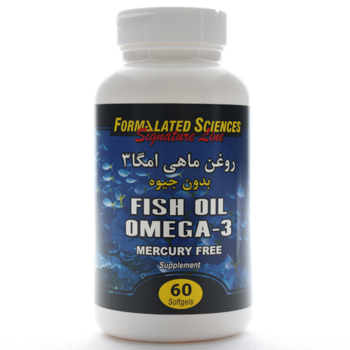 کپسول امگا 3 بدون جیوه فرمولیتد ساینسز 60 عددی - Image 3