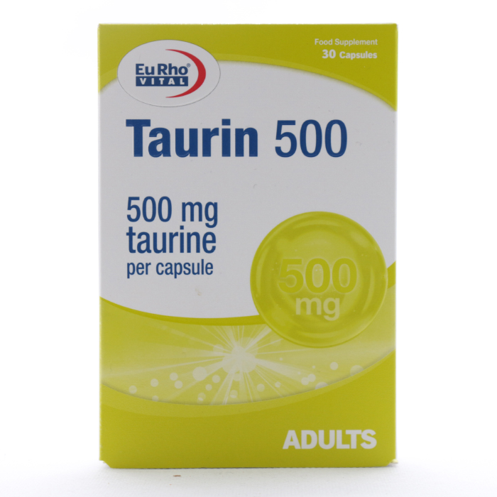 کپسول تائورین 500 میلی گرم یوروویتال - Image 2