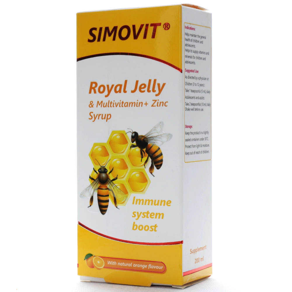 شربت رویال ژلی سیموویت سیمرغ دارو - Image 1