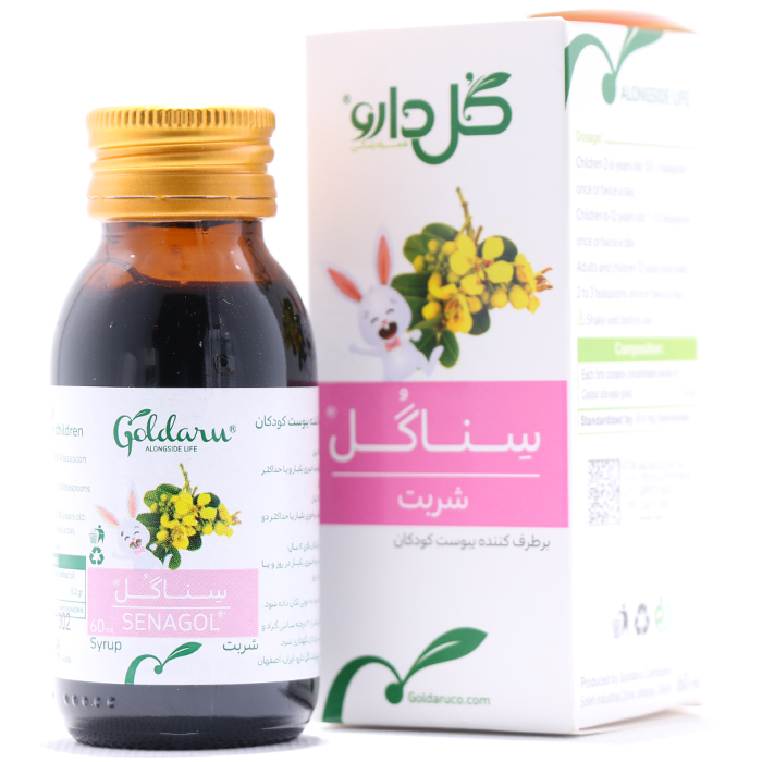 شربت سناگل گل دارو 60 میلی لیتری - Image 1