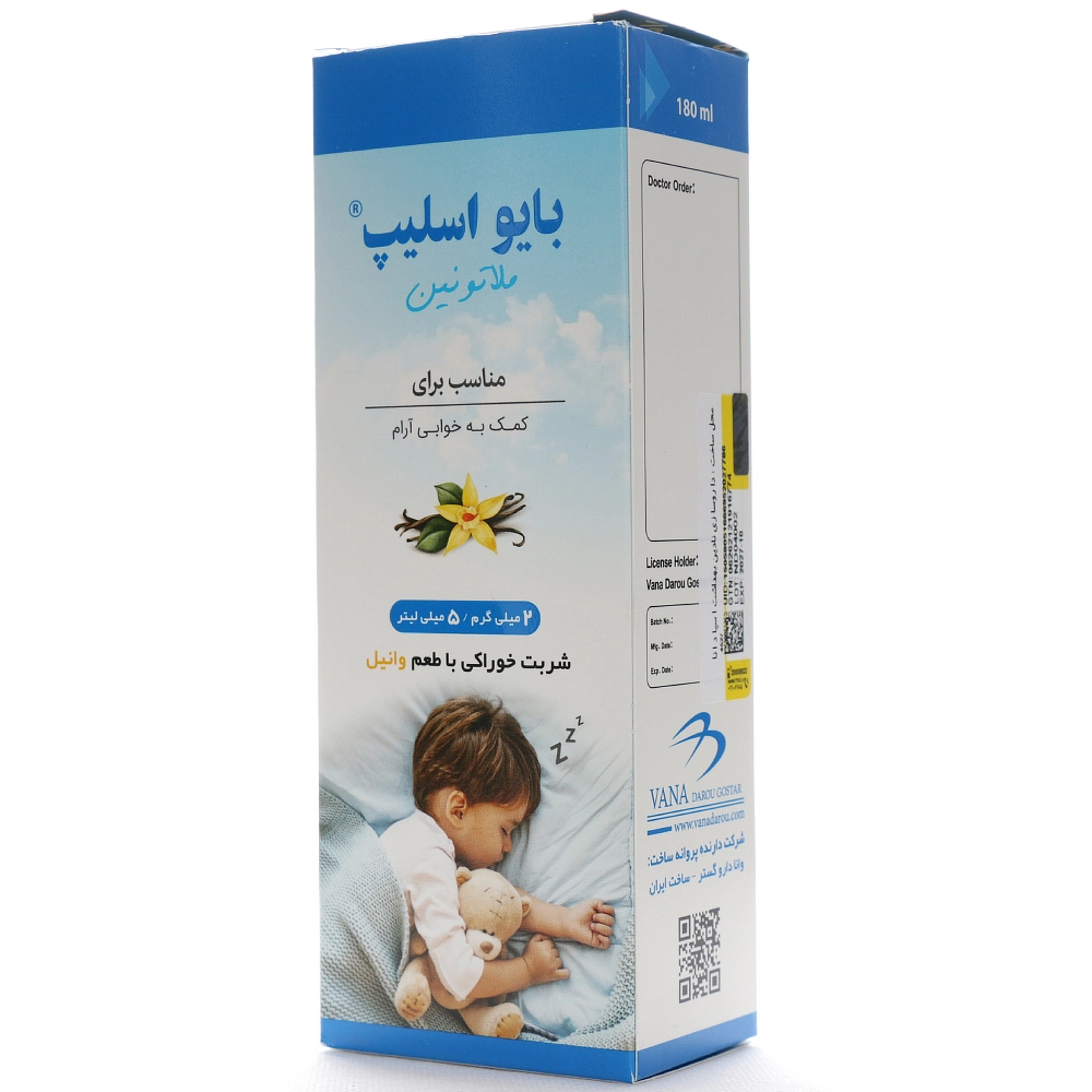 شربت ملاتونین بایو اسلیپ وانا دارو گستر - Image 1