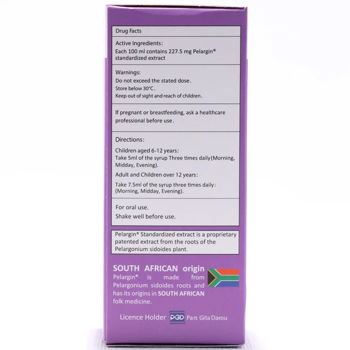 شربت پلارژین بزرگسال پارس گیتا دارو - Image 3