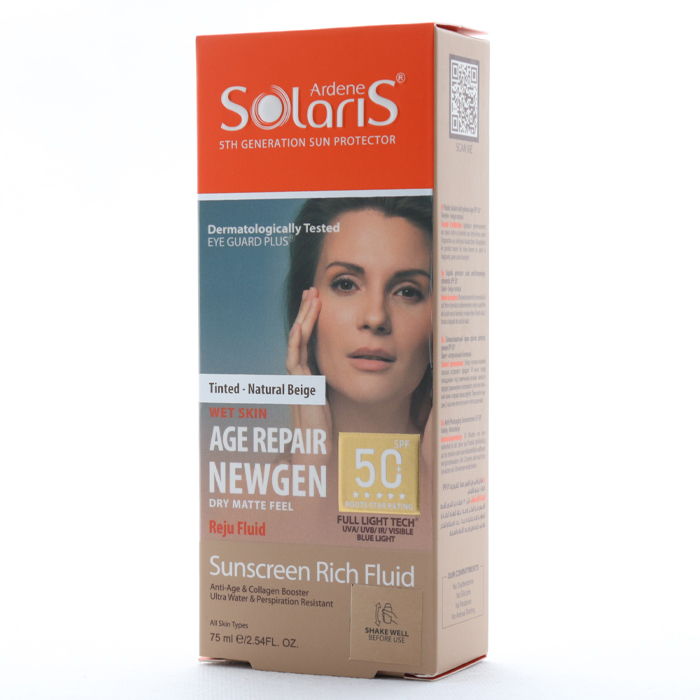 فلوئید ضد آفتاب ضد چروک SPF 50 آردن سولاریس - Image 5