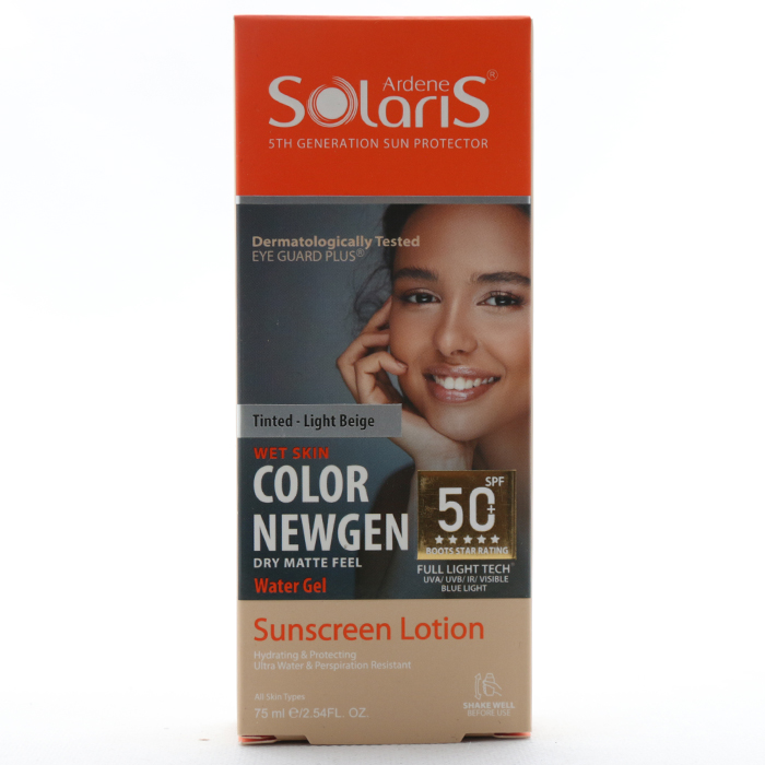 لوسیون آبی ضد آفتاب فاقد چربی SPF 50 آردن سولاریس - Image 4