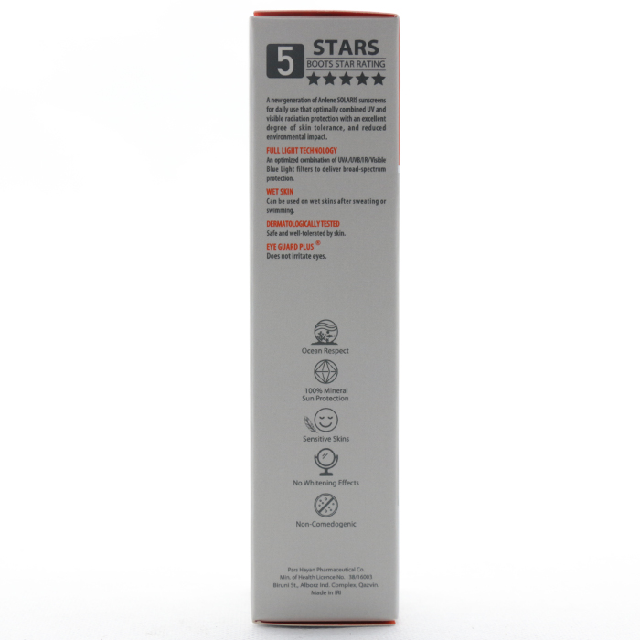 لوسیون ضد آفتاب پوست حساس زینک نیوژن آردن سولاریس SPF 50 - Image 5
