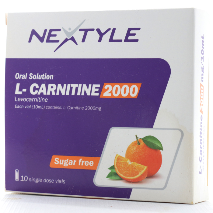ویال ال کارنیتین 2000 میلی گرم نکستایل - Image 2