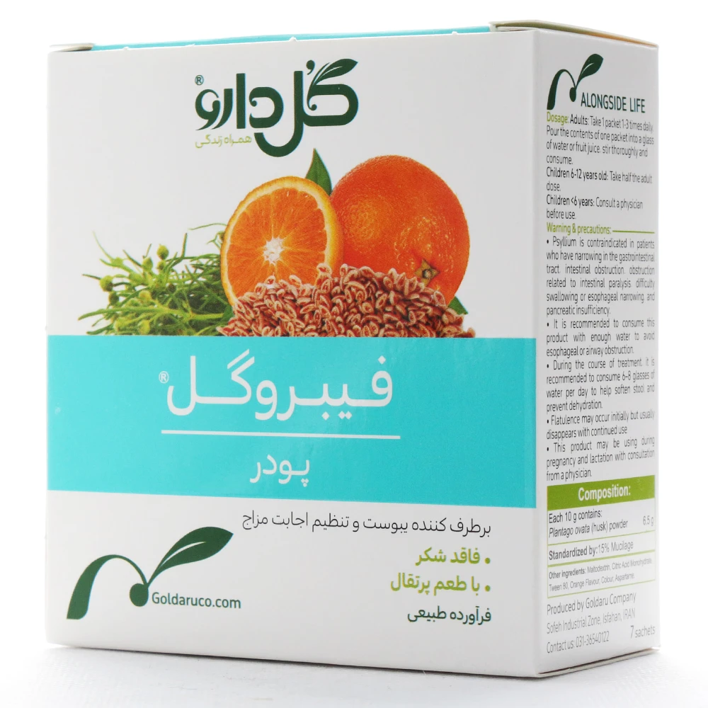 [1B-665503] ساشه فیبروگل گل دارو