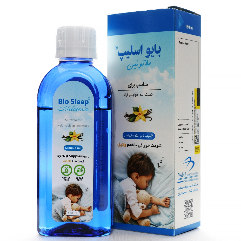 شربت ملاتونین بایو اسلیپ وانا دارو گستر