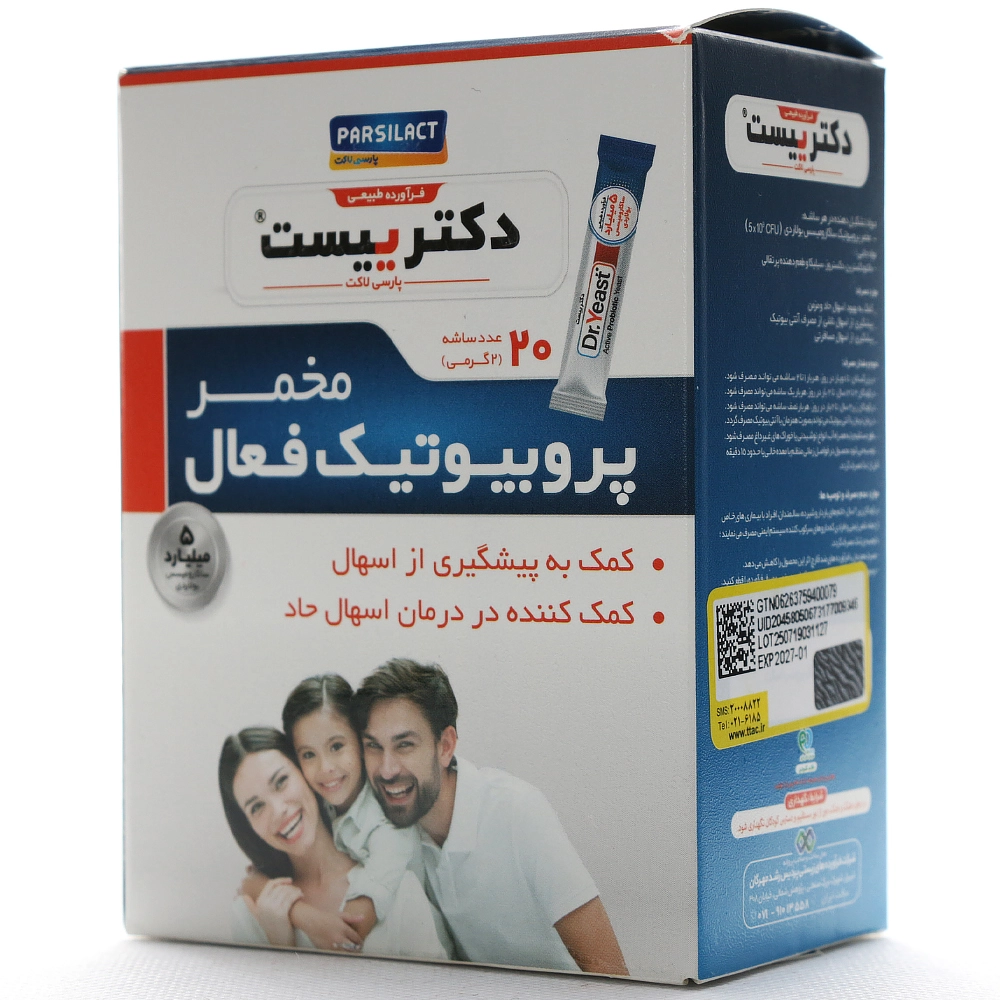 ساشه مخمر پروبیوتیک فعال دکتر ییست