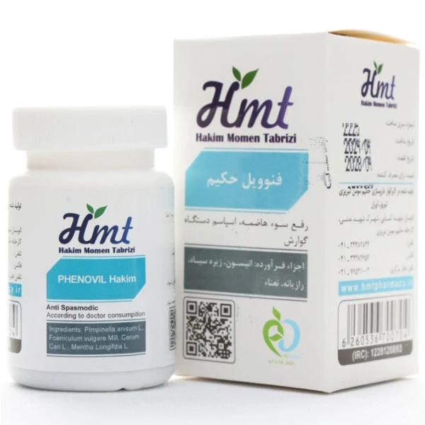 قرص فنوویل حکیم مومن تبریزی