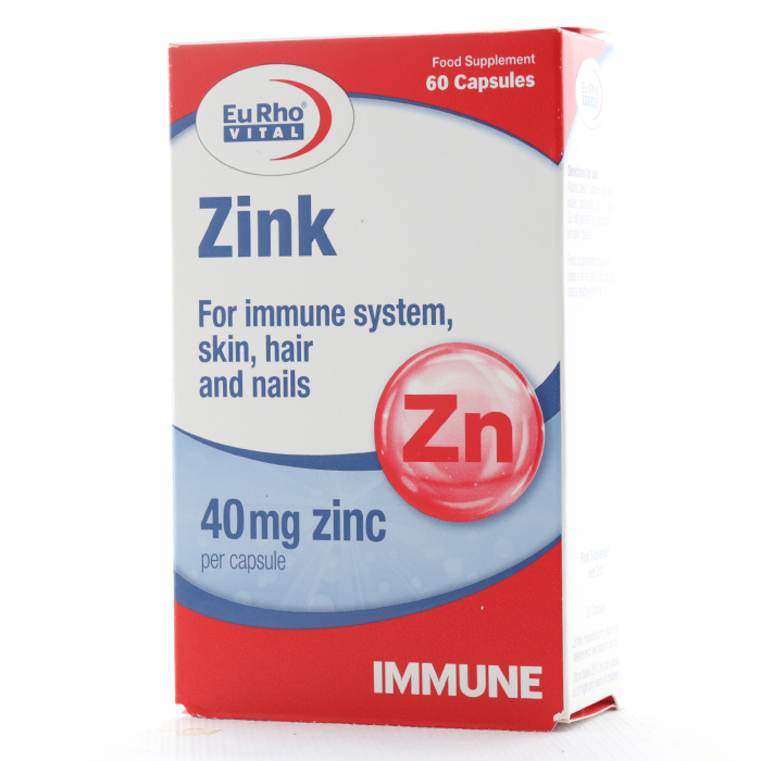 کپسول زینک 40 میلی گرم یوروویتال