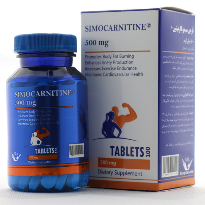 شربت سیمو کارنیتین 500 میلی گرمی سیمرغ دارو
