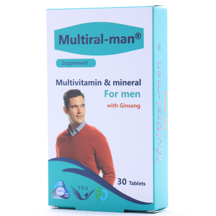 قرص مولتیرال من سیمرغ دارو 30 عددی