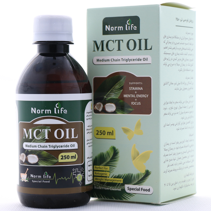 روغن خوراکی ام سی تی 250 نورم لایف