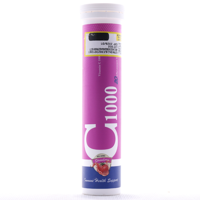 قرص جوشان ویتامین ث 1000 میلی گرم نوتری پاد 20 عددی