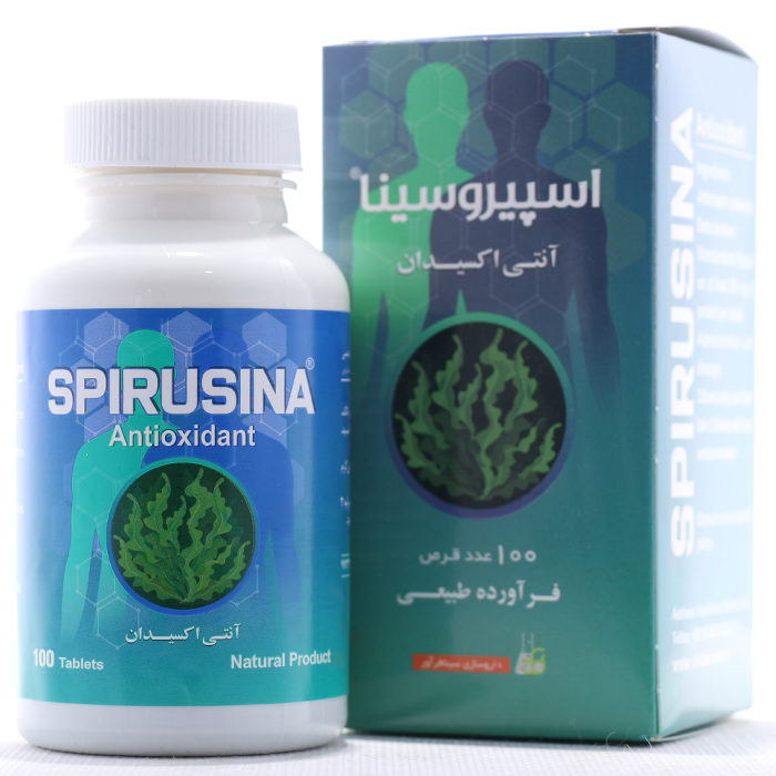 کپسول اسپیروسینا سینا فرآور 100 عددی