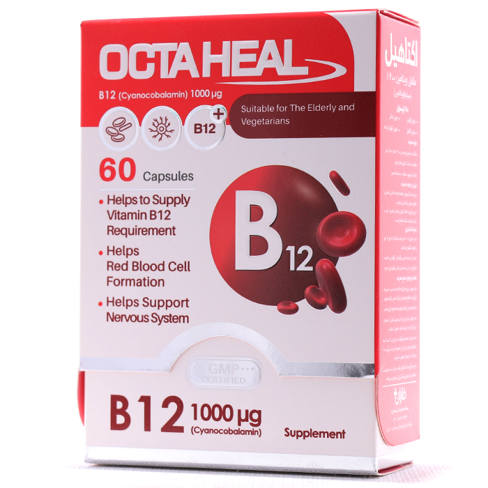کپسول اکتاهیل ویتامین B12 فاران شیمی 60 عددی