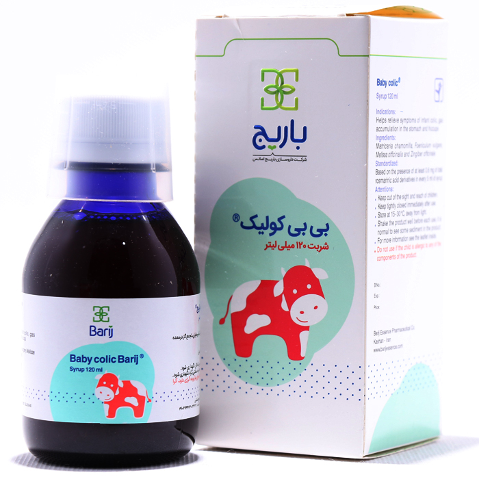 شربت بی بی کولیک باریج اسانس 120 میلی لیتر