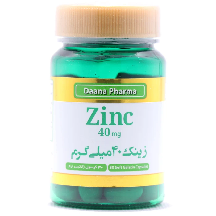 کپسول زینک 40 میلی گرم دانا فارما