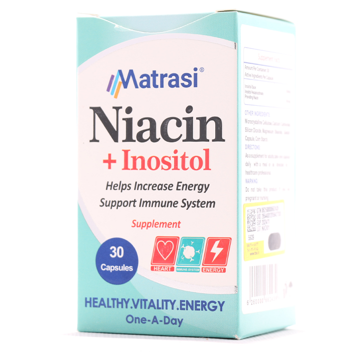 کپسول نیاسین پلاس اینوزیتول ماتراسی 30 عددی
