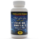 کپسول امگا 3 بدون جیوه فرمولیتد ساینسز 60 عددی