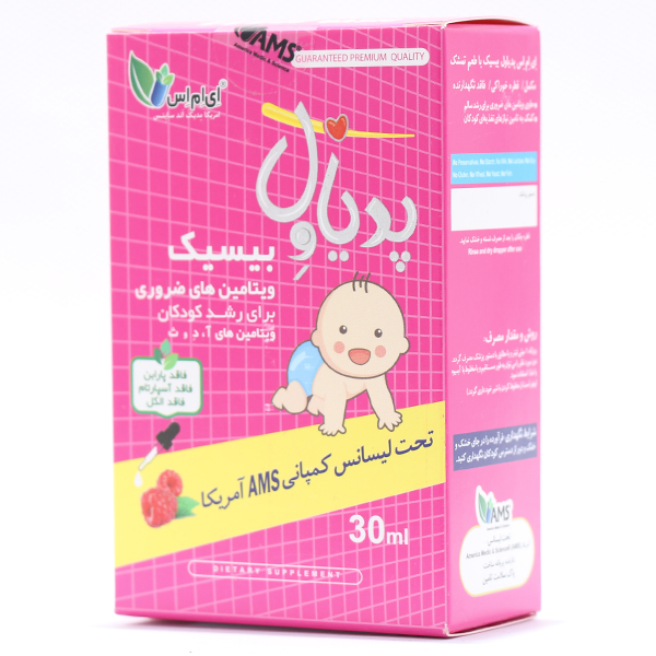 قطره بیسیک پدیاول ای ام اس 30 میلی لیتر