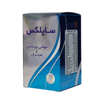 قرص مولتی ویتامین مینرال ساپلکس 60 عددی