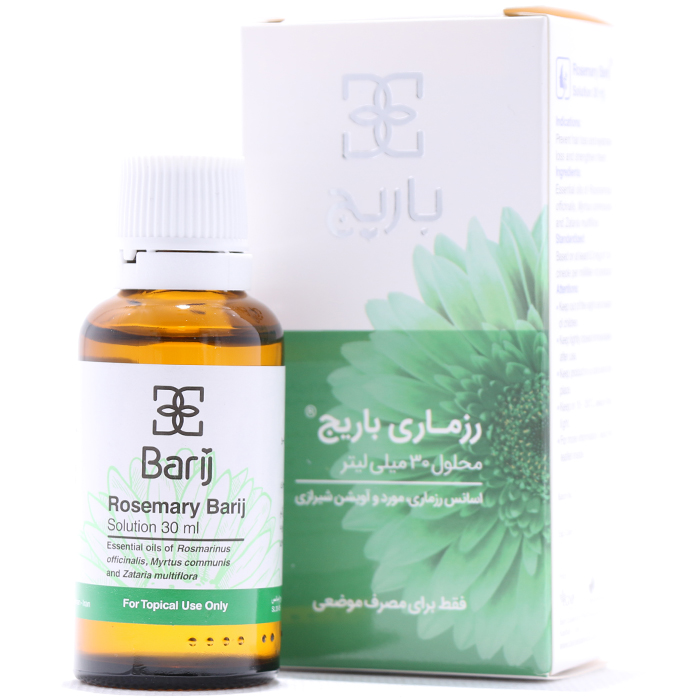 محلول رزماری باریج اسانس 30 میلی لیتری