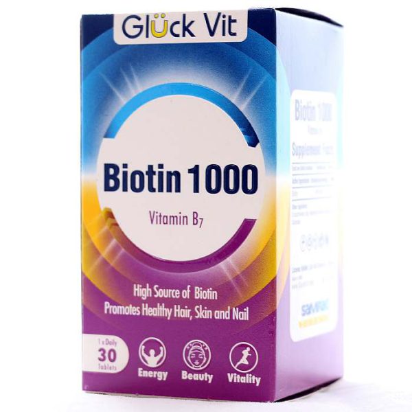 بیوتین 1000 میگروگرم گلوک ویت