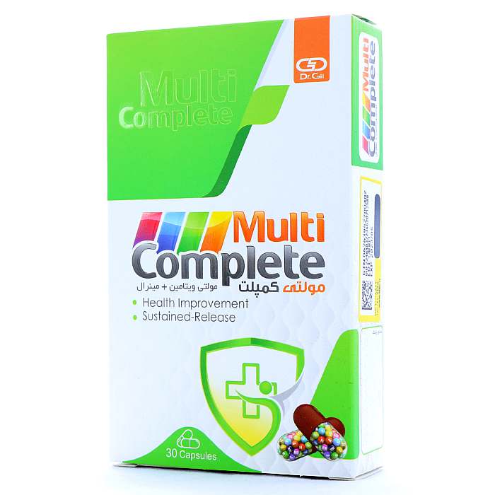 کپسول مولتی کمپلت دکتر گیل 30 عددی