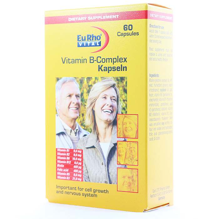 کپسول ب کمپلکس یوروویتال