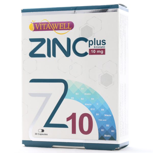کپسول زینک پلاس 10 ویتاول