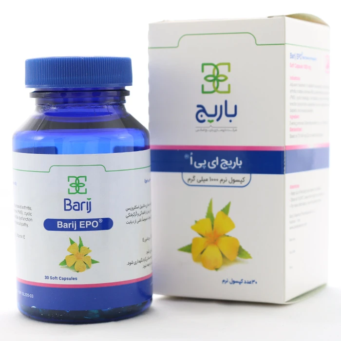 کپسول روغن گل مغربی باریج اسانس